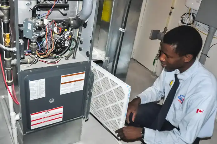 Furnace Maintenance, HVAC service and repair, furnace service, repairing a broken furnace in Calgary, Edmonton, and Red Deer Alberta.