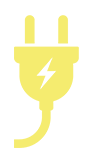 Yellow Electrical Plug
