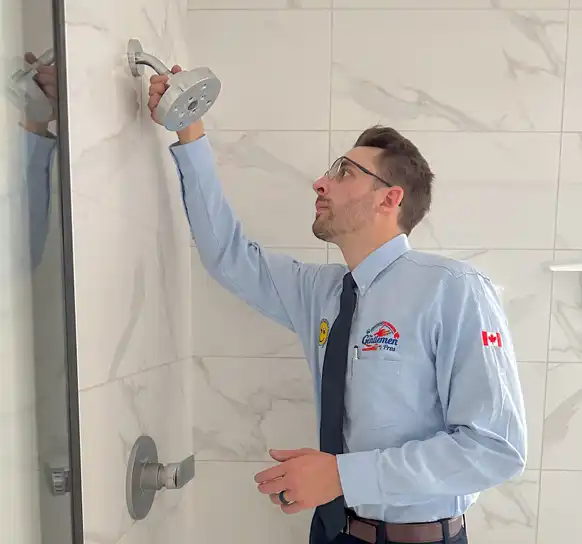 Shower or tub installation in Calgary, Edmonton and Red Deer Alberta