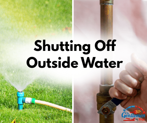 Shutting Off Outside Water